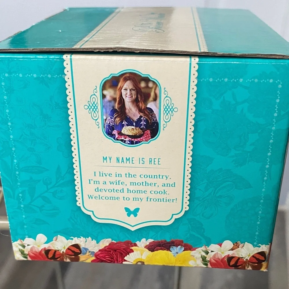 The Pioneer Woman Floral Medley Coaster Set - Red, Blue, Yellow